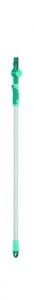 Leifheit Click System ExtendableTelescopic Handle Steel With Rotating Joint 110-190