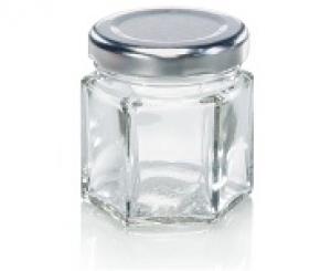 Leifheit Hexagonal jar 47 ml set of 6
