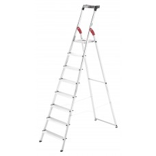 Aluminium  LADDERS  with multi function tray. STANDARDLINE  L60 - 8 step