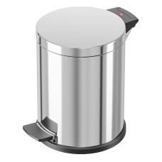 Hailo Solid M Stainless steel ,Pedal Bin with plastic inner bin 12L
