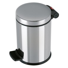 Hailo Solid S  Stainless steel ,Pedal Bin with plastic inner bin 4L