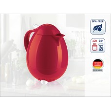 Leifheit Insulating jug Columbus 1.0L  dark red