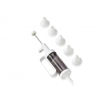 Leifheit One-Handed Cake Decorator and Nozzle Set