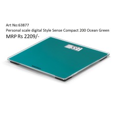 Personal Scale Digital  Style Sense Compact 200 Ocean Green