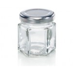 Leifheit Hexagonal jar 47 ml set of 6