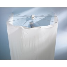 Kleine Wolke Spider Shower Curtain Set White