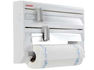 LEIFHEIT Roll holder PARAT white/grey