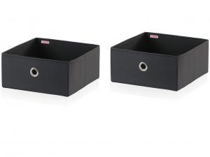 Leifheit Box Small 2pcs Set Black