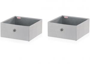 Leifheit Box small 2pcs Set grey