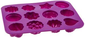 Dr.Oetker Silicone Baking Mould" Mini Creations" 12 pcs