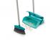 weeper Set with handle and dustpan with dirt chamber closes automatically         