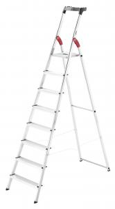  Aluminium  LADDERS  with multi function tray. STANDARDLINE  L60 - 8 step 
