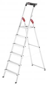  Aluminium  LADDER  with  multi function tray. STANDARDLINE  L60 - 7 step