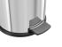 Hailo Solid M  Sliver Pedal Bin with plastic inner bin 12L