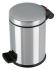 Hailo Solid S  Stainless steel ,Pedal Bin with plastic inner bin 4L