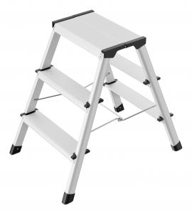 HAILO D60 StandardLine aluminium double-stepped folding step