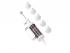 Leifheit One-Handed Cake Decorator and Nozzle Set
