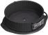 Dr. Oetker Bakeware Microwaveable Springform cake mould/cake tin made of high -temperature plastic 28 cm .Black